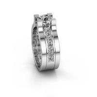 Image of Engagement ring Myrthe<br/>950 platinum<br/>diamond 1.35 crt