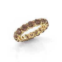 Bild von Vorsteckring heddy rnd 4.0<br/>585 Gold<br/>braun diamant 4.00 crt