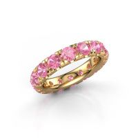 Bild von Vorsteckring jackie 4.0<br/>585 Gold<br/>Pink Saphir 4 mm