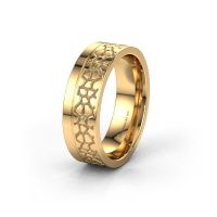 Image of Wedding ring WH2070M17C<br/>585 gold ±7x2.2 mm