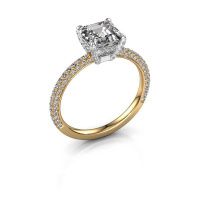 Image of Engagement ring saskia 2 ash<br/>585 gold<br/>lab-grown diamond 2.128 crt