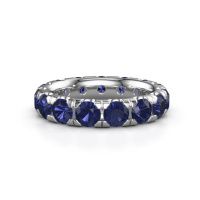 Bild von Vorsteckring jackie 4.2<br/>950 Platin<br/>Saphir 4.2 mm