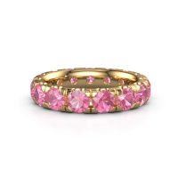 Bild von Vorsteckring jackie 4.2<br/>585 Gold<br/>Pink Saphir 4.2 mm