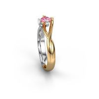Image of Ring Paulien<br/>585 gold<br/>Pink sapphire 4.2 mm