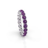 Bild von Vorsteckring vivienne 3.4<br/>585 Weißgold<br/>Amethyst 3.4 mm