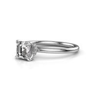 Afbeelding van Verlovingsring Crystal ASSC 3 585 witgoud diamant 1.00 crt