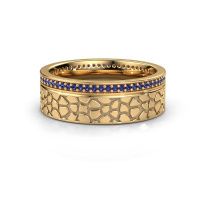 Image of Wedding ring WH2070L17C<br/>585 gold ±7x2.2 mm<br/>Sapphire