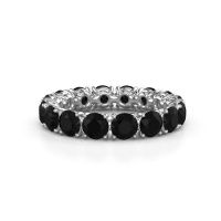 Bild von Vorsteckring vivienne 4.0<br/>585 Weißgold<br/>schwarz diamant 4.80 crt