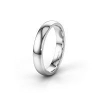 Afbeelding van Trouwring WH0100M24BP 585 witgoud ±4x2 mm