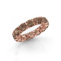 Bild von Ring vivienne 4.7<br/>585 Roségold<br/>braun diamant 5.60 crt