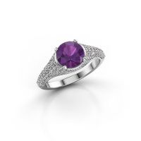Bild von Verlobungsring lovella<br/>950 Platin<br/>Amethyst 7 mm
