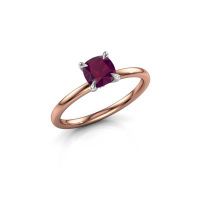 Afbeelding van Verlovingsring Crystal CUS 1 585 rosé goud rhodoliet 5.5 mm