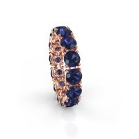 Bild von Ring vivienne 4.7<br/>585 Roségold<br/>Saphir 4.7 mm