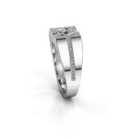 Afbeelding van Herenring Thijmen<br/>950 platina<br/>Diamant 0.755 crt