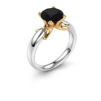 Afbeelding van Ring Jodie 585 witgoud zwarte diamant 2.40 crt