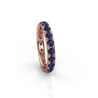 Image of Stackable Ring Jackie 3.0<br/>585 rose gold<br/>Sapphire 3 mm