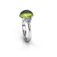 Afbeelding van Ring Clarice<br/>950 platina<br/>Peridoot 10x8 mm