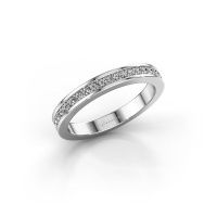 Afbeelding van Aanschuifring SRH0539C20H6<br/>585 witgoud<br/>Lab-grown diamant 0.276 crt
