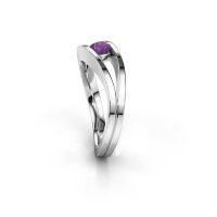 Image of Ring Sigrid 1<br/>950 platinum<br/>Amethyst 4 mm