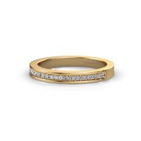 Afbeelding van Aanschuifring SRH0539C20H4<br/>585 goud<br/>Diamant 0.173 crt