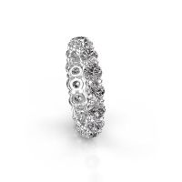 Bild von Vorsteckring heddy rnd 4.0<br/>950 Platin<br/>diamant 4.00 crt