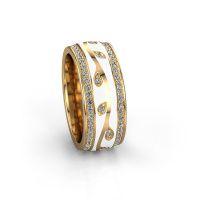Image of Wedding ring WH3051L28B<br/>585 gold ±8x2 mm