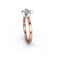 Afbeelding van Ring Therese<br/>585 rosé goud<br/>Diamant 0.40 crt