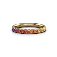Image of Ring Jackie 2.3<br/>585 gold<br/>Rainbow Sapphire 1 2.3 Mm
