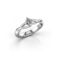 Image of Ring Paulien<br/>950 platinum<br/>Diamond 0.25 crt