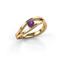 Image of Ring Sigrid 1<br/>585 gold<br/>Amethyst 4 mm