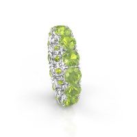 Bild von Ring vivienne 5.0<br/>950 Platin<br/>Peridot 5 mm