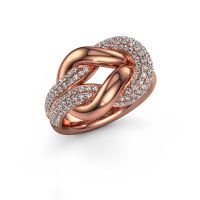 Afbeelding van Ring Delena<br/>585 rosé goud<br/>Diamant 0.817 Crt