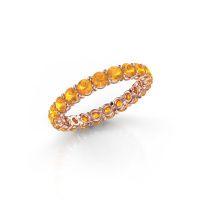 Bild von Ring heddy rnd 2.9<br/>585 Roségold<br/>citrin 2.9 mm