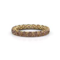 Bild von Ring vivienne 2.9<br/>585 Gold<br/>braun diamant 1.90 crt