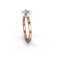 Afbeelding van Ring Therese<br/>585 rosé goud<br/>Diamant 0.25 crt
