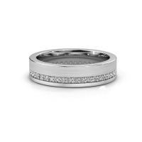 Image of Wedding ring WH0303L15BPM<br/>950 platinum ±5x2 mm<br/>Lab-grown diamond 0.44 crt