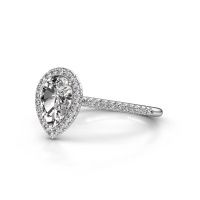 Image of Engagement ring seline per 2<br/>950 platinum<br/>Diamond 0.66 crt