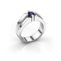 Image of Men's ring kiro<br/>950 platinum<br/>Sapphire 5 mm