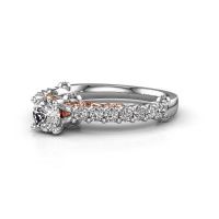 Afbeelding van Verlovingsring Shaunda<br/>585 witgoud<br/>Lab-grown diamant 1.50 crt