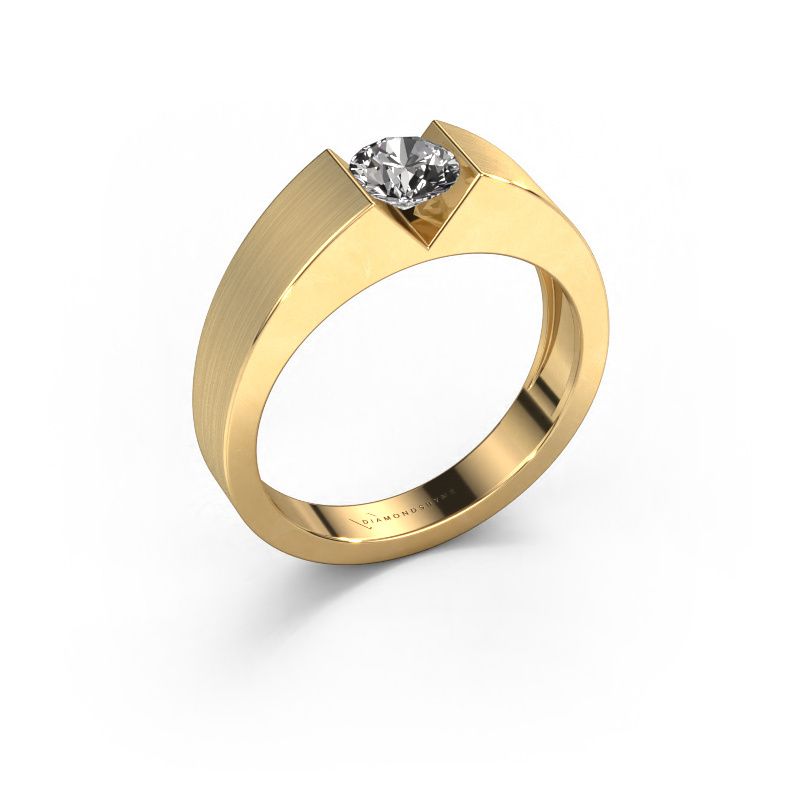 Engagement ring Lizzy 1 585 gold diamond 0.50 crt