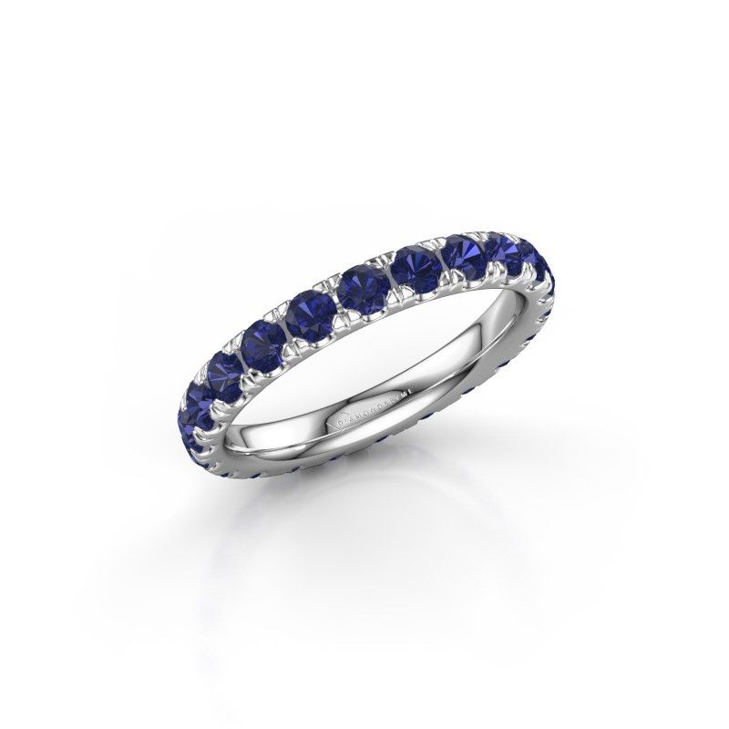 Image of Stackable Ring Jackie 2.7<br/>950 platinum<br/>Sapphire 2.7 mm