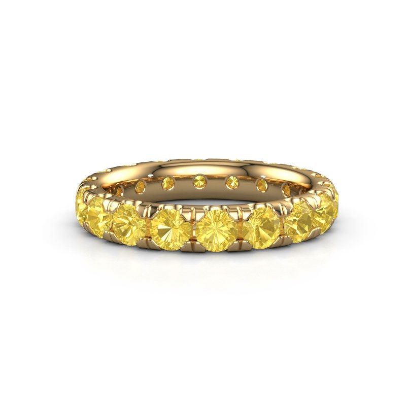 Image of Stackable Ring Jackie 3.4<br/>585 gold<br/>Yellow sapphire 3.4 mm