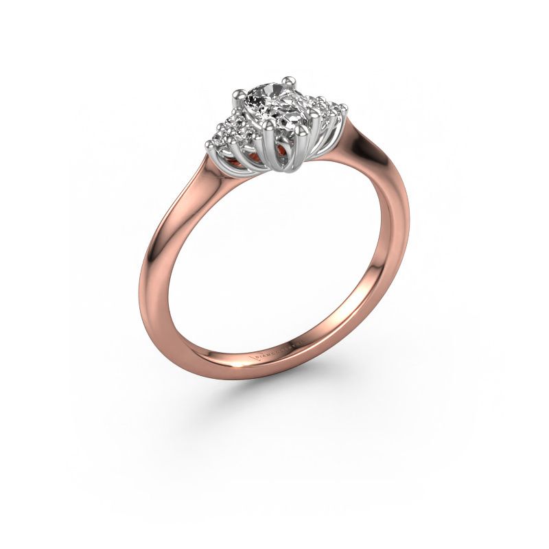 Verlobungsring Felipa PER 585 Roségold Diamant 0.765 crt