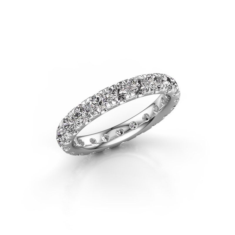 Image of Stackable Ring Jackie 3.0<br/>950 platinum<br/>Lab-grown diamond 2.00 crt