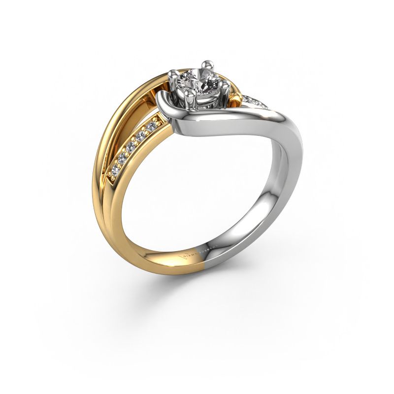 Ring Aylin 585 gold diamond 0.325 crt