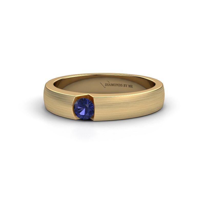 Image de Bague de fiançailles Theresia<br/>585 or jaune<br/>Saphir 3.4 mm