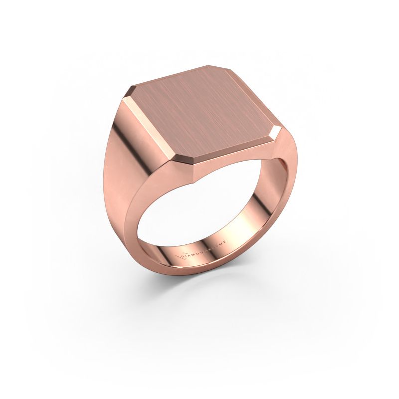 Signet ring Abel 4 585 rose gold