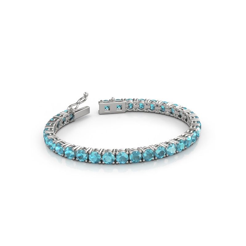 Bracelet tennis Shirley 5.0 585 or blanc