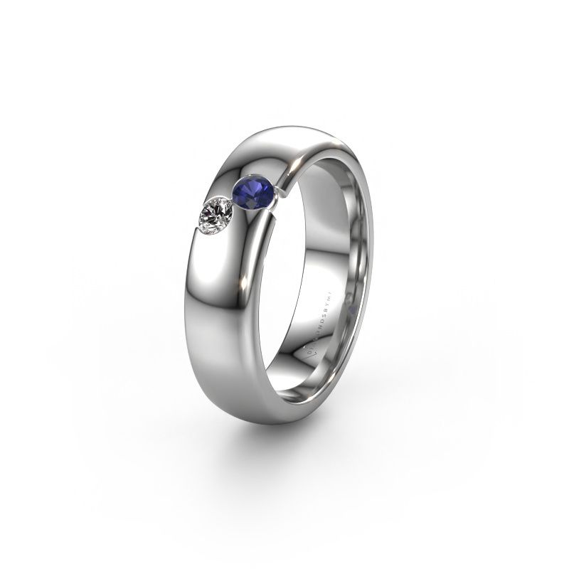 Ehering WH1003L26C 950 Platin Saphir ±6x2.2 mm