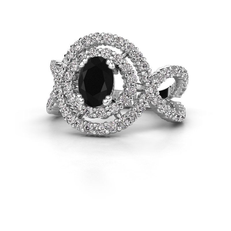 Bild von Ring Chau 585 Weißgold Schwarz Diamant 2.13 crt